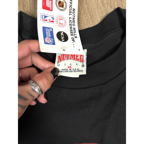 Vintage 1992 Phoenix Suns Nutmeg Mills NBA T Shirt NWT Made USA XL Deadstock - Picture 5 of 13